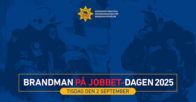 Foto till "Brandman på jobbet-dagen" 2020